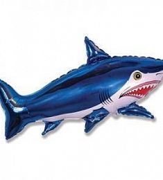 Фольгированный шар - Акула - 35"