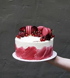 Торт "Любовь и голуби"