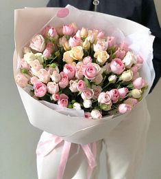 Букет "Миринда" из спрей роз