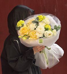 Букет "Зеленое дыхание"