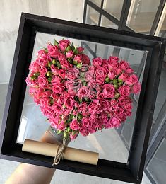 Эсклюзивная коробка "Стеклянная рамка" (S)