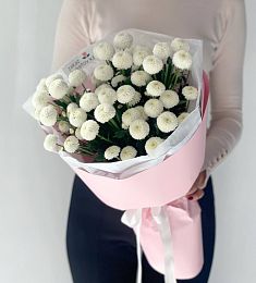 Букет "Хризанта" из хризантем 