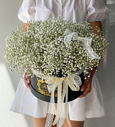 Букет "Pleasure" (М) из гипсофилы