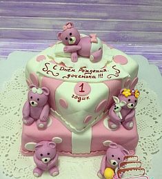 Торт "Мишки"