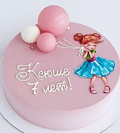Торт "Розовые очки"